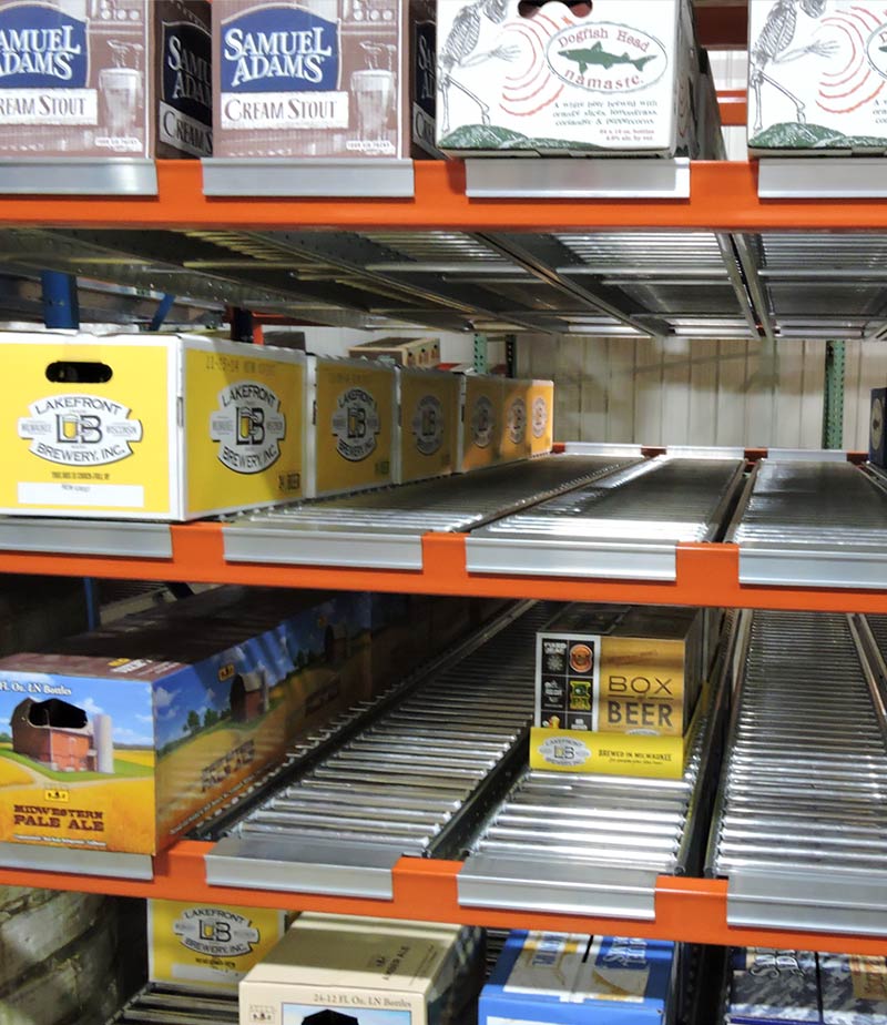 Carton Flow Rack — warehouse racking system