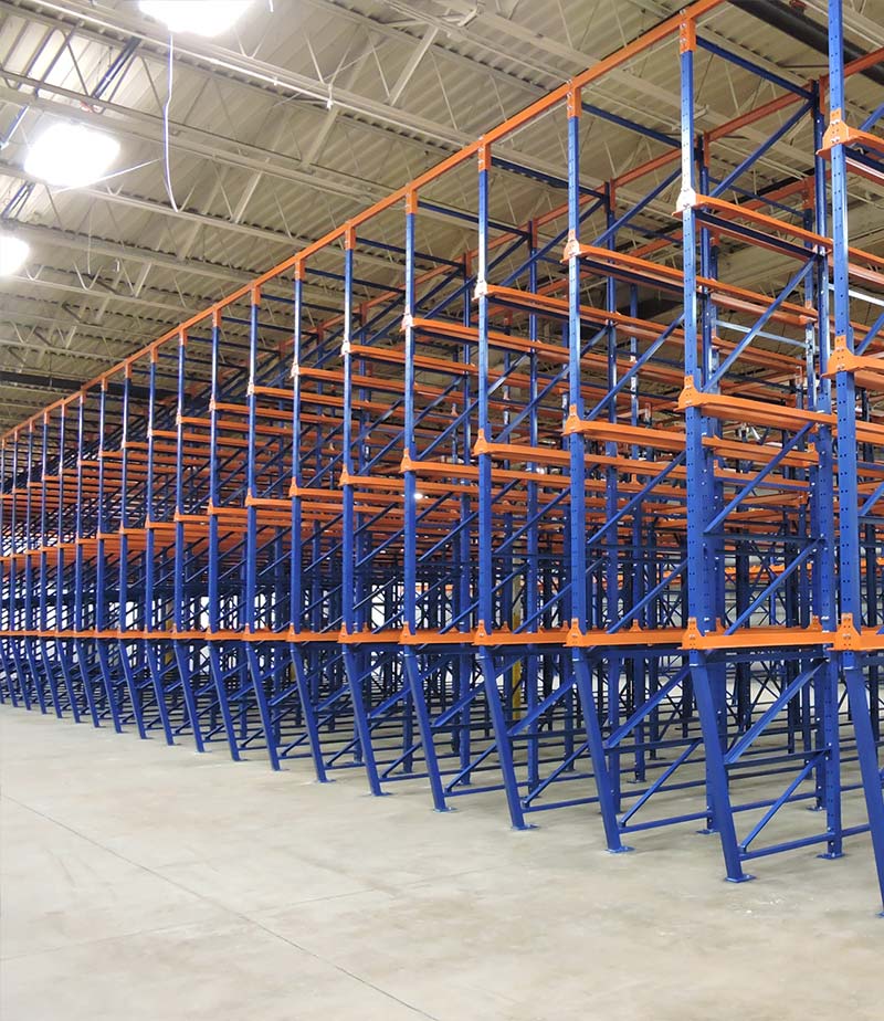 Drive-In / Drive-Thru — warehouse racking system